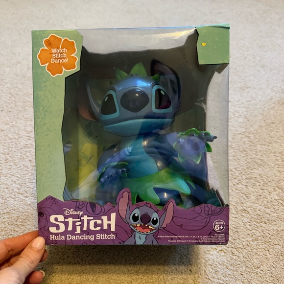 Disney Other - Disney Stitch Dancing Figure in Blue and Green